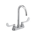 American Standard Monterrey Lever Handles Centerset Bathroom Faucet with Grid Drain