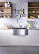 Anzzi Apollo Single Handle Pull-Down Sprayer Kitchen Faucet in Polished Chrome KF-AZ188CH 4