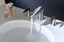 Anzzi Chord Series 2-Handle Bathroom Sink Faucet in Brushed Nickel 3
