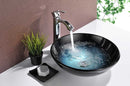 Anzzi Tara Series Deco-Glass Vessel Sink in Deep Sea LS-AZ8185 3