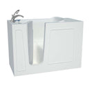 Venzi Artisan Series 26x53 White Soaker Walk-In Tub Left By Meditub