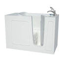 Venzi Artisan Series 26x53 White Dual Whirlpool & Air Walk-In Tub Right By Meditub
