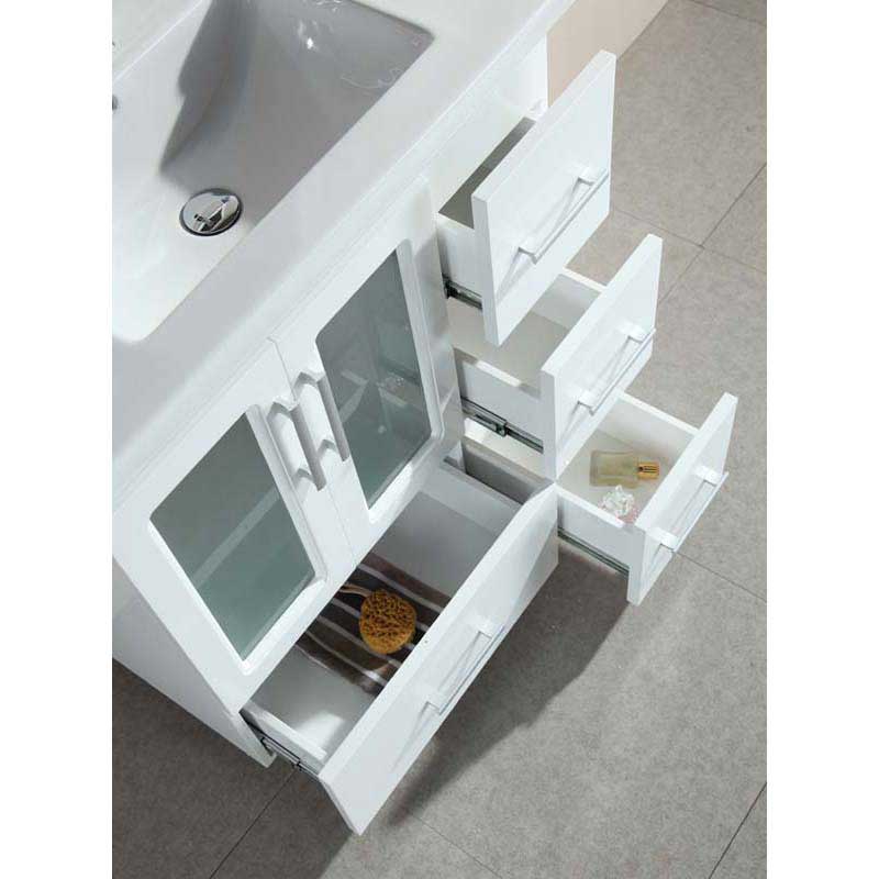 Design Element Stanton 32" Single Sink Vanity Set with Drop-in Sink in White 5