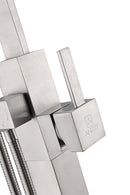 Anzzi Victoria 2-Handle Claw Foot Tub Faucet with Hand Shower in Brushed Nickel FS-AZ0031BN 11