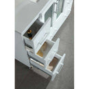 Design Element Stanton 48" Single Sink Vanity Set with Drop-In Sink in White 5