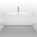 Wyndham Collection Sara 67" Soaking Bathtub - White WC-BTK1514-67 2