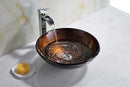 Anzzi Stellar Series Deco-Glass Vessel Sink in Amber Storm 3