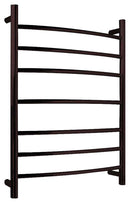 Anzzi Gown 7-Bar Stainless Steel Wall Mounted Towel Warmer in Oil Rubbed Bronze TW-AZ027ORB