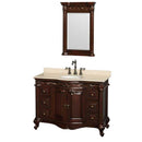 Wyndham Collection Edinburgh 48" Single Bathroom Vanity - Cherry WC-J233-48-SGL-VAN-CHE 2