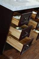 Ariel by Seacliff Beckonridge 42" Single-Sink Bathroom Vanity Set With Mirror SCBEC42SWA 3