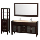 Wyndham Collection Daytona 60" Double Bathroom Vanity Set - Espresso WC-A-W2200-60-ESP-SET 4