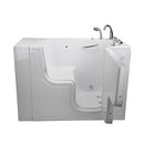 Ella's OLA3052M-R-HB Transfer Acrylic L Shape Wheelchair, 29x52x42", White