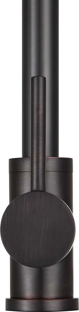 Anzzi Farnese Single-Handle Standard Kitchen Faucet with Side Sprayer in Oil Rubbed Bronze KF-AZ222ORB 22