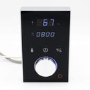 Superior Steam Shower Generator 6kW Dual Keypad DeLuxe System, Self Draining - Black Keypad