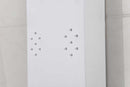 Anzzi Swan 64 in. 6-Jetted Full Body Shower Panel with Heavy Rain Shower and Spray Wand in White SP-AZ033 6