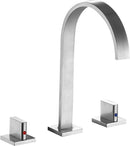 Anzzi Sabre 8 in. Widespread 2-Handle Bathroom Faucet in Brushed Nickel L-AZ183BN 6