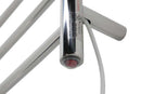 Anzzi Eve 8-Bar Stainless Steel Wall Mounted Electric Towel Warmer Rack in Polished Chrome  6