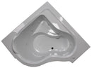 American Acrylic 60" x 60" Whirlpool Deep Corner Whirpool Tub