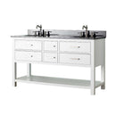 Avanity Brooks 60 in. Vanity Combo BROOKS-VS60-WT-A 2