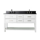 Avanity Brooks 60 in. Vanity Combo BROOKS-VS60-WT-A