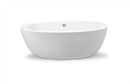 Anzzi Yield Series 5.58 ft. Freestanding Bathtub in White FT-AZ111 6