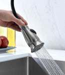 Anzzi VANGUARD Undermount Stainless Steel 32 in. 0-Hole Single Bowl Kitchen Sink with Sails Faucet in Brushed Nickel 3