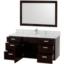 Wyndham Collection Encore 52" Single Bathroom Vanity Set - Espresso WC-CG4000-52-ESP 2