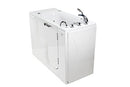 Ella's Bubbles OLA2652H-R-h Transfer26 26"x 52" Hydro Massage Acrylic Walk-In Bathtub with Heated Seat, Right Outward Swing Door, Thermostatic Faucet, Dual 2" Drains, White