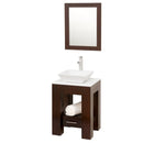 Wyndham Collection Amanda 22" Vanity Set - Espresso WC-MS005-22-ESP 3