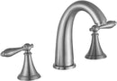 Anzzi Queen 8 in. Widespread 2-Handle Bathroom Faucet in Brushed Nickel L-AZ185BN