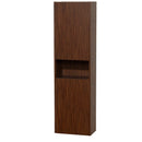 Wyndham Collection Diana Wall Cabinet - Zebrawood WC-V203-ZEBRA