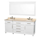 Wyndham Collection Berkeley 72" Double Bathroom Vanity - White WC-1717-72-DBL-WHT 3