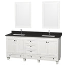 Wyndham Collection Acclaim 72" Double Bathroom Vanity - White WC-CG8000-72-WHT 2