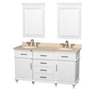 Wyndham Collection Berkeley 60" Double Bathroom Vanity - White WC-1717-60-DBL-WHT 4