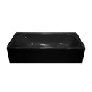 Lyons Industries Victory 4.5 ft. Right Drain Bathtub in Black