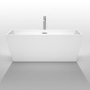 Wyndham Collection Sara 63" Soaking Bathtub - White WC-BTK1514-63 2