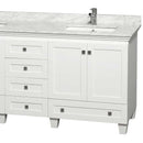 Wyndham Collection Acclaim 72" Double Bathroom Vanity - White WC-CG8000-72-WHT 5