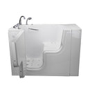 Ella's OLA3052A-L-HB Transfer Acrylic L Shape Wheelchair Accessible, White, 29x52x42"