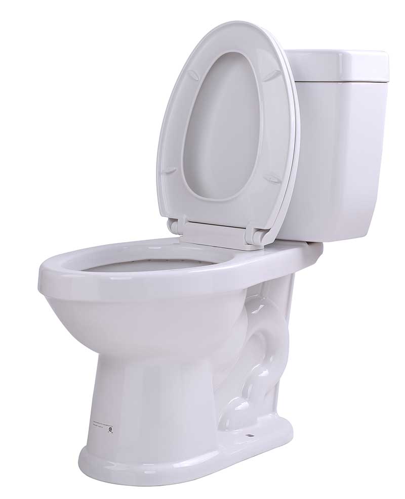 Anzzi Talos 2-piece 1.6 GPF Single Flush Elongated Toilet in White T1-AZ065 20