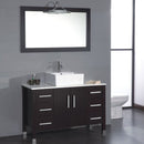 Cambridge Plumbing Magnolia 47" Single Bathroom Vanity Set