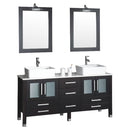 Cambridge Plumbing Aspen 64" Double Bathroom Vanity Set 2