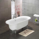 Cambridge Plumbing 70" x 31" Dual Ended Claw Foot Bathtub