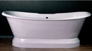 Cambridge Plumbing 66" x 31" Dual Slipper Tub