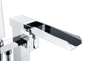 Anzzi Union 2-Handle Claw Foot Tub Faucet with Hand Shower in Polished Chrome FS-AZ0059CH 11