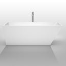 Wyndham Collection Hannah 67" Soaking Bathtub - White WC-BTK1501-67 2