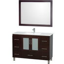 Wyndham Collection Katy 48" Single Bathroom Vanity Set - Espresso WC-MS1002-48-ESP