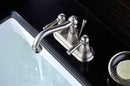 Anzzi Edge 2-Handle Bathroom Sink Faucet in Brushed Nickel 6
