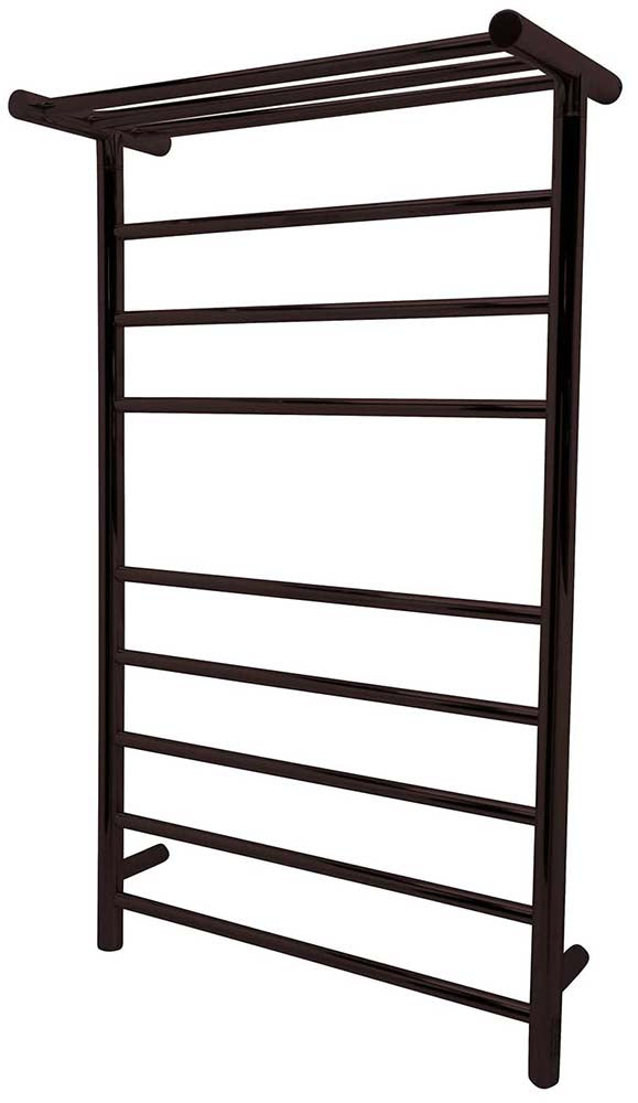 Anzzi Eve 8-Bar Stainless Steel Wall Mounted Towel Warmer in Oil Rubbed Bronze TW-AZ012ORB