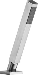 Anzzi Shore 3-Handle Deck-Mount Roman Tub Faucet with Handheld Sprayer in Brushed Nickel FR-AZ102BN 10