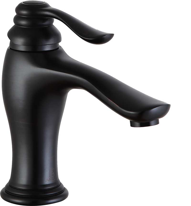 Anzzi Anfore Single Hole Single Handle Bathroom Faucet in Oil Rubbed Bronze L-AZ104ORB